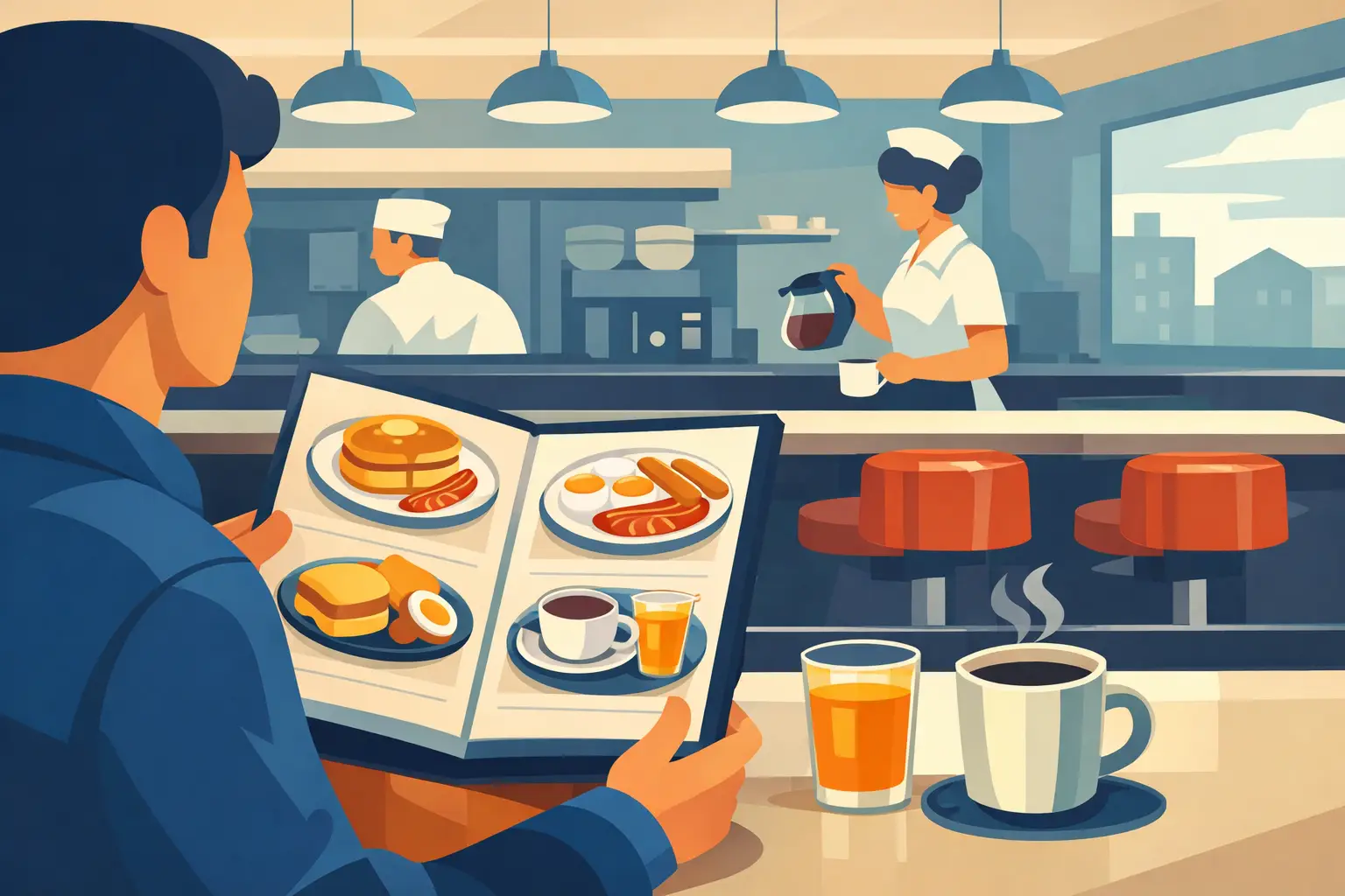 How to Choose a Diner Breakfast Like a Local